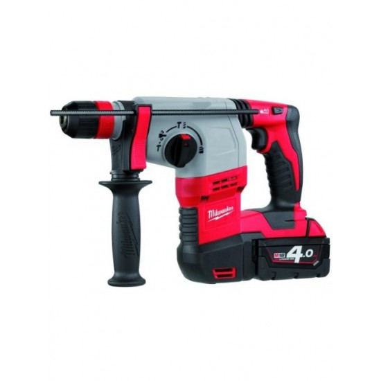 Ciocan rotopercutor Milwaukee HD18HX-402C, SDS +, 2.4 j , 3.7 kg, mandrina FIXTEC, 4 functii
