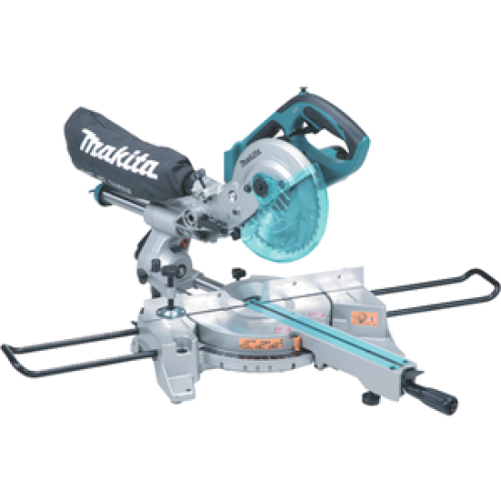 Fierastrau de masa cu glisare pentru taieri inclinate DLS713N Makita, 190 mm, 18 V, fara acumulatori