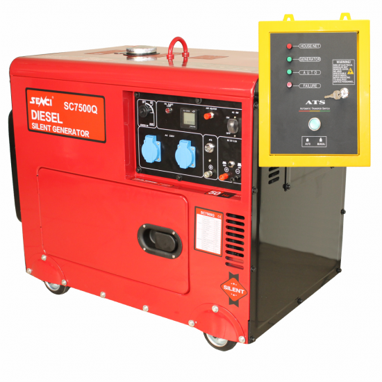 Generator monofazat SC7500Q-ATS