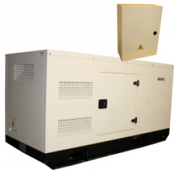 Generator insonorizat trifazat SENCI SCDE 97i-YS-ATS, Putere max. 97kVA, 400V, AVR, motor Diesel