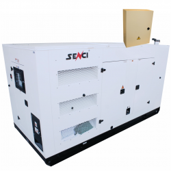 Generator insonorizat trifazat SENCI SCDE250i-YCS, Putere max. 250kVA, 400V, ATS 