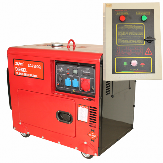 Generator trifazat SC 7500 Q3 - ATS
