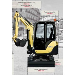 Miniexcavator Yanmar SV22