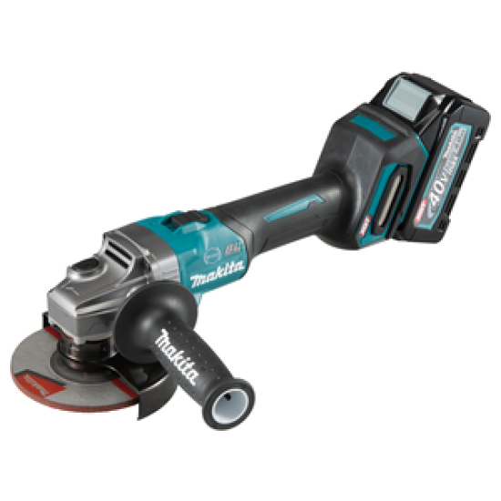 Polizor unghiular GA005G Makita, 125 mm, 40 V, kit acumulatori 4 Ah Polizor unghiular GA005G Makita, 125 mm, 40 V, kit acumulatori 4 Ah