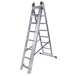Scara tripla aluminiu STR308 Scara tripla aluminiu STR308