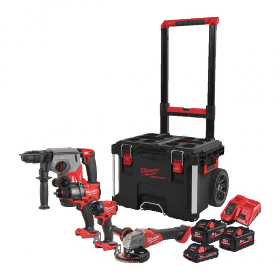Set scule MILWAUKEE M18 FPP4E-555T