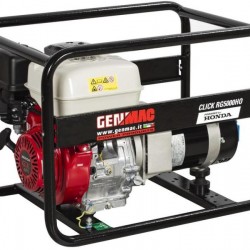 Generator monofazat GENMAC Click RG5000HO Putere max. 4.6kW/5.1kVA, 230V 