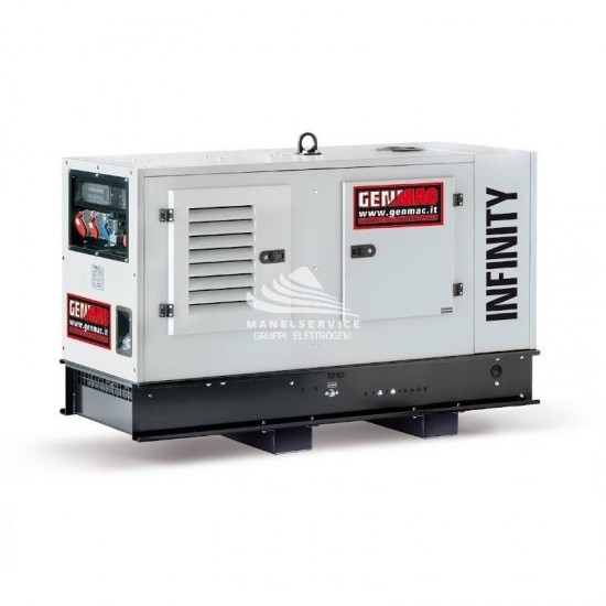 Generator trifazat. 22 kw, G 26KS-E3, Genmac Infinity, 400/230v , motor Kohler Euro 3, AVR, ATS inclus