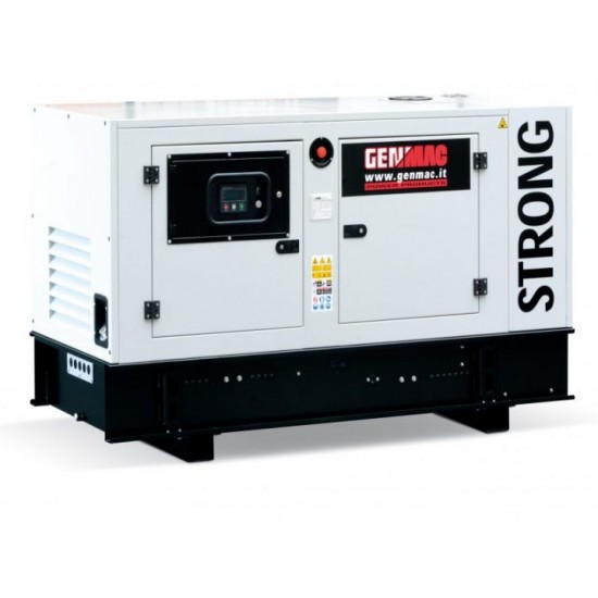 Generator 40kw, G45IS, Genmac Strong, motor Iveco, AVR, ATS inclus, 400 v, insonorizat stationar Generator 40kw, G45IS, Genmac Strong, motor Iveco, AVR, ATS inclus, 400 v, insonorizat stationar